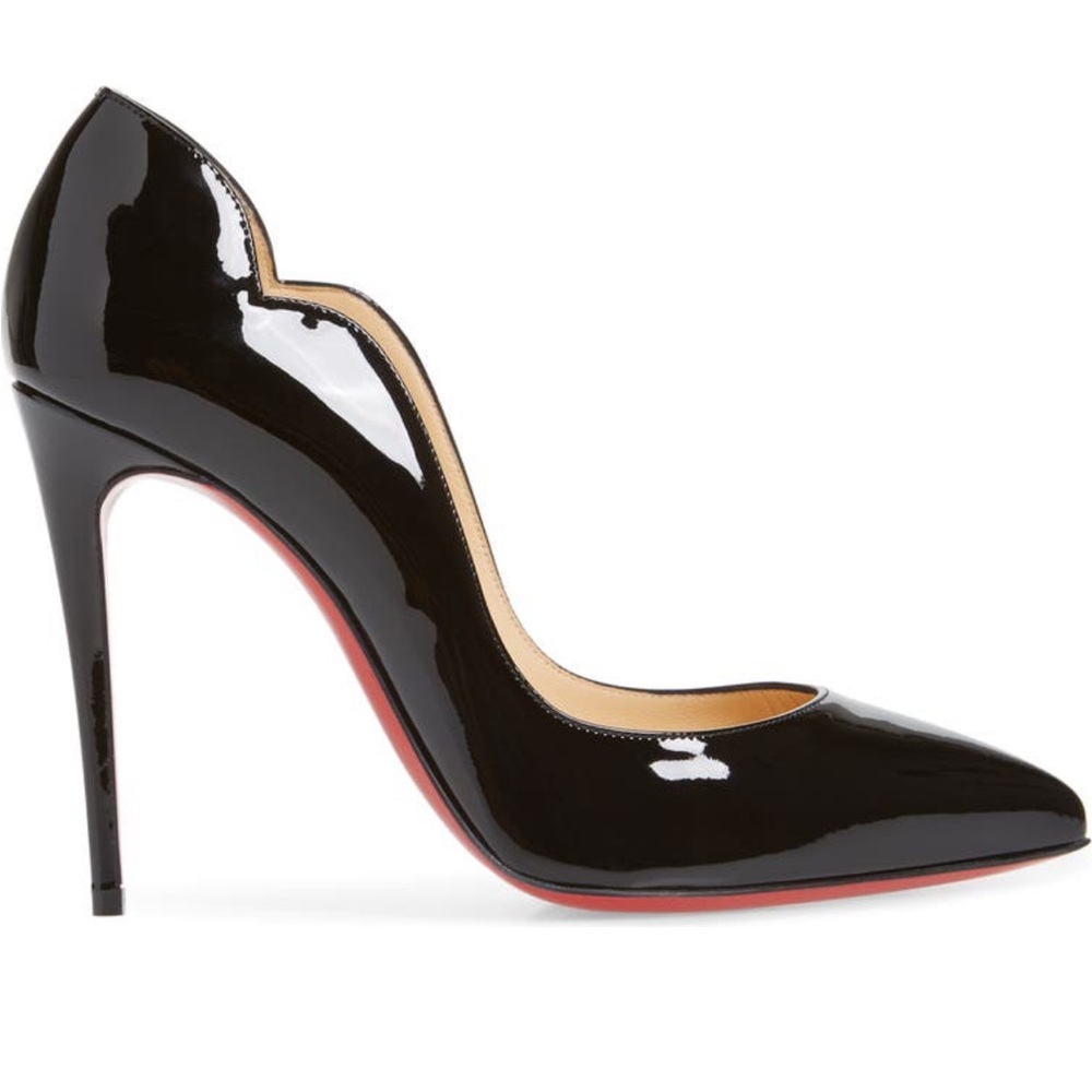 Christian Louboutin Hot Chick Scallop Pointed Toe Pump